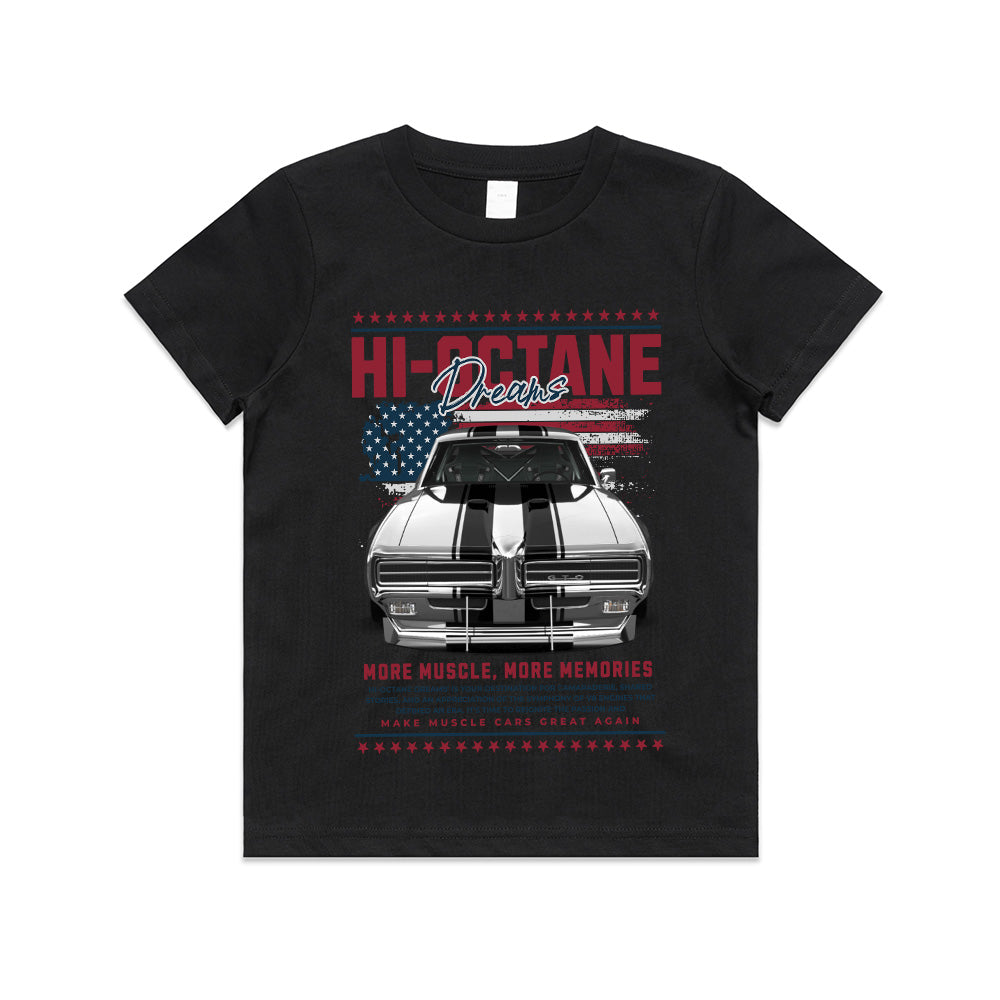 Hi-Octane Dreams – More Muscle, More Memories T-Shirt