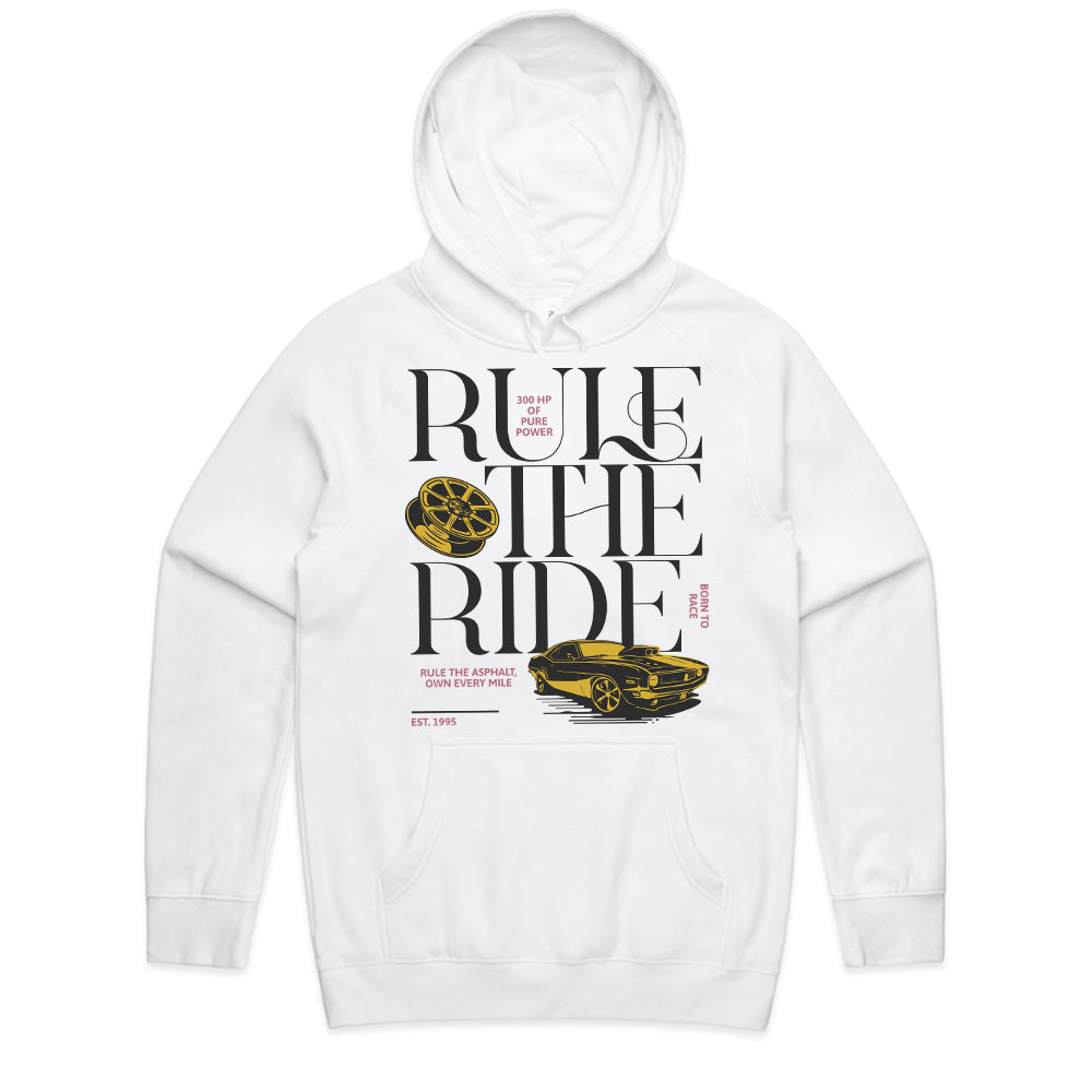Rule the Ride – High-Performance Muscle Car Streetwear T-Shirt