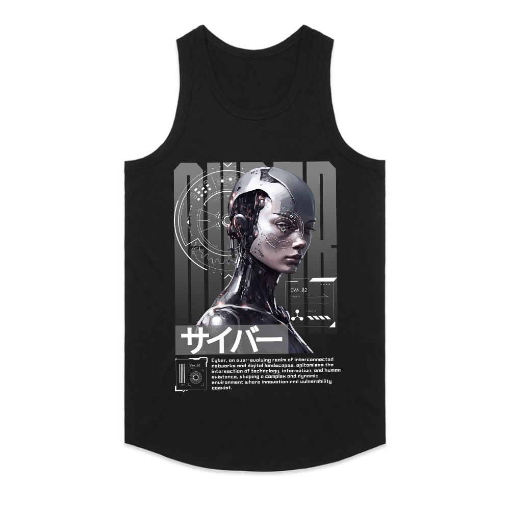 Cybernetic Future AI T-Shirt – Futuristic Techwear Aesthetic