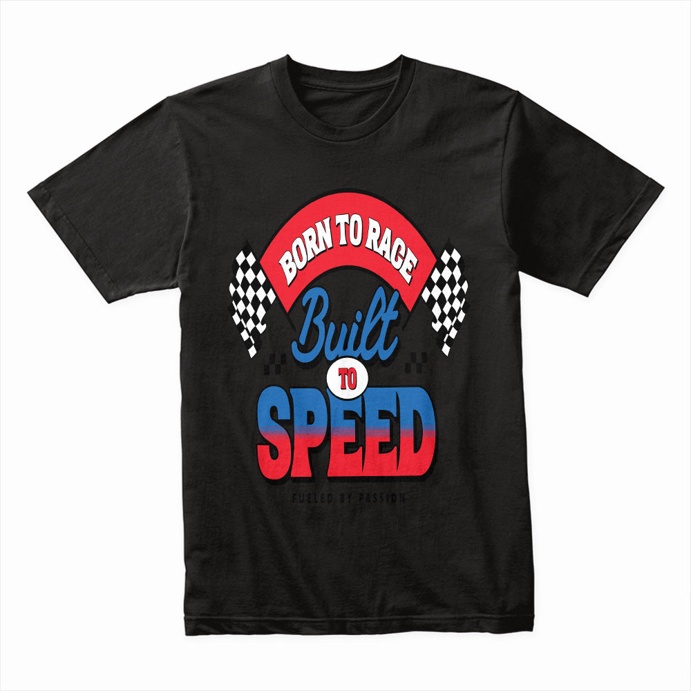 Born to Race, Built to Speed – Classic Racing Streetwear Tee