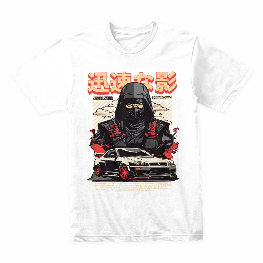Speedster Shadows – Ninja JDM Street Racing Tee