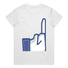 Bold Graphic "Thumbs Up" T-Shirt – Playful Design with a Twist