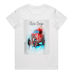 Classic Hot Rod Vintage Art T-Shirt – Retro Car Enthusiast Tee
