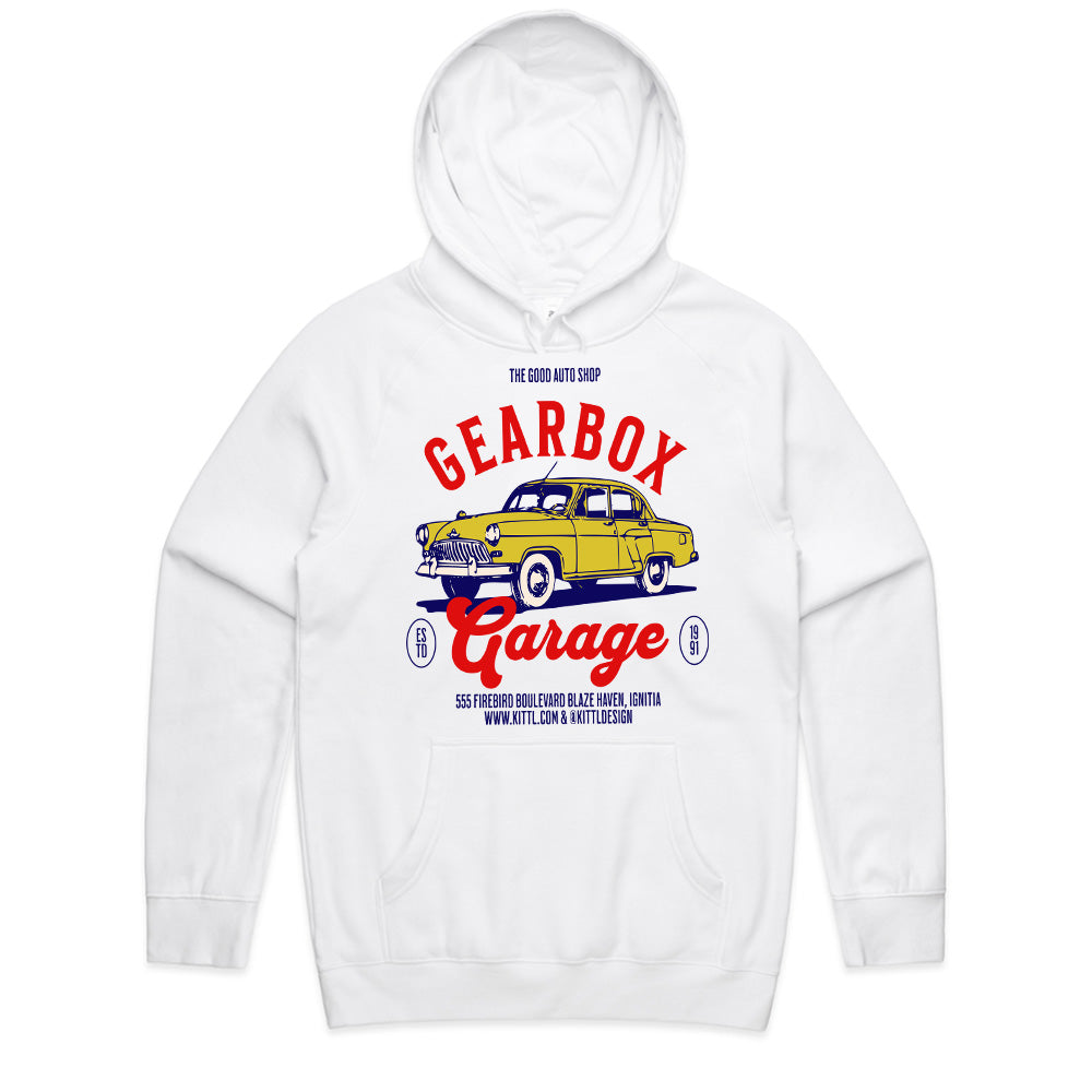 Gearbox Garage – Vintage Auto Shop Classic Tee