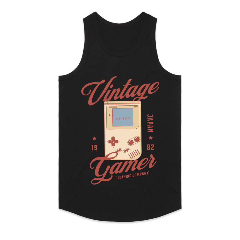 "Vintage Gamer" Retro Handheld Console T-Shirt - 1992 Japan Gaming Nostalgia