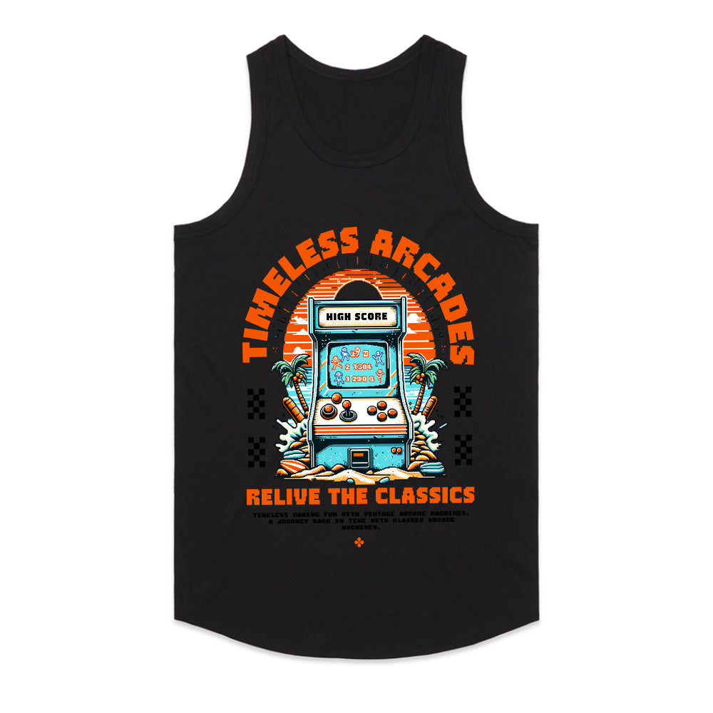 Timeless Arcades T-Shirt – Relive the Classics in Retro Gaming Style