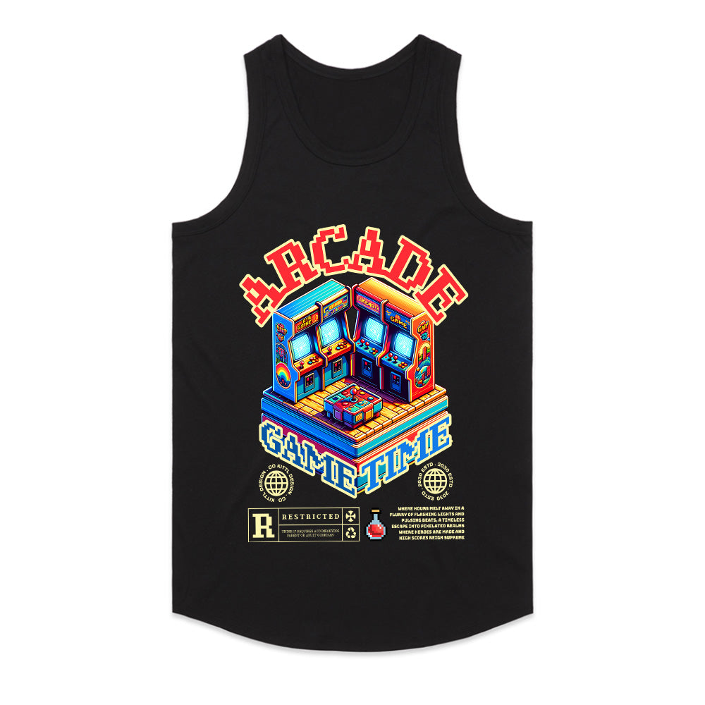 Arcade Game Time T-Shirt – Retro Gaming Nostalgia
