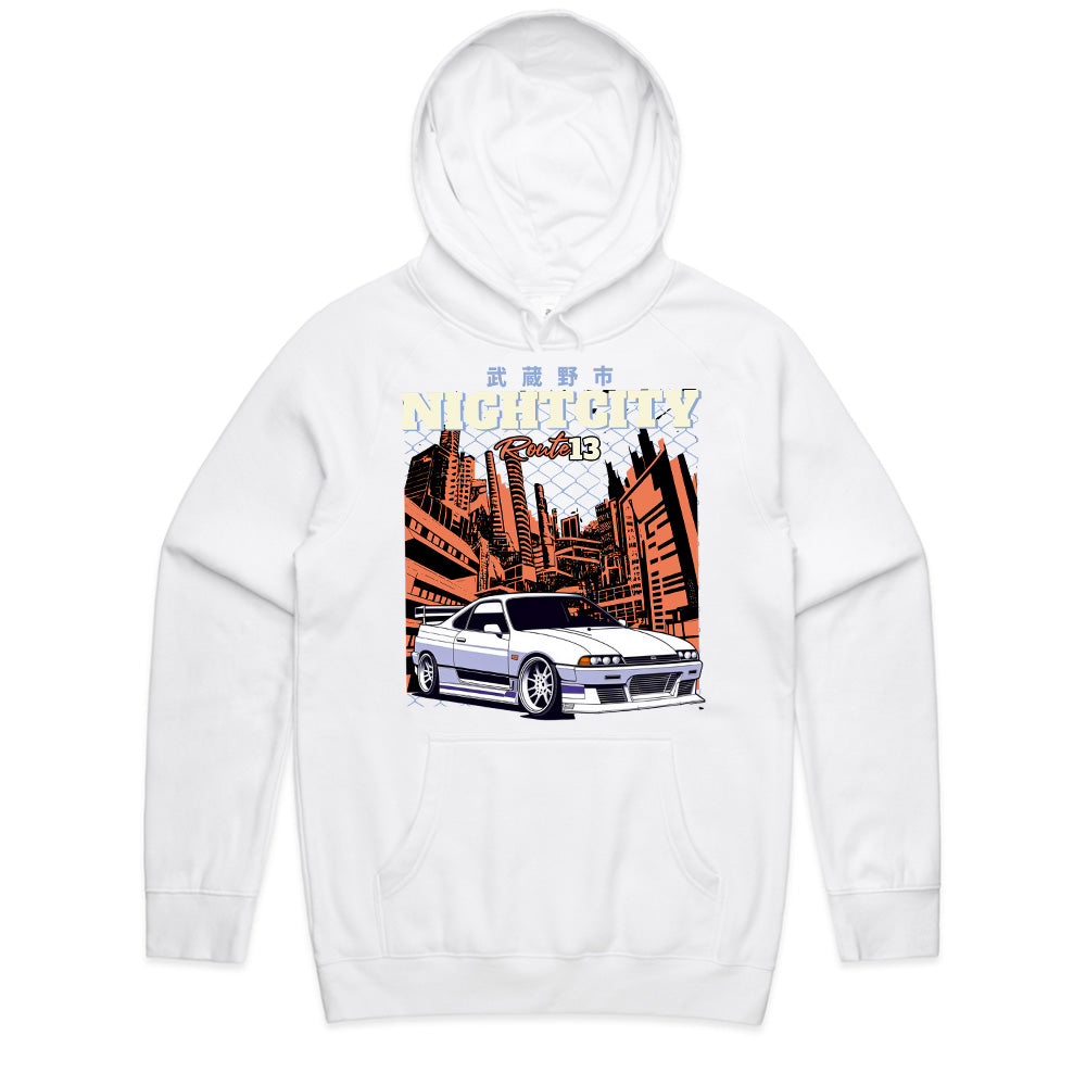 Night City Route 13" JDM Skyline T-Shirt – Tokyo Street Racing Aesthetic