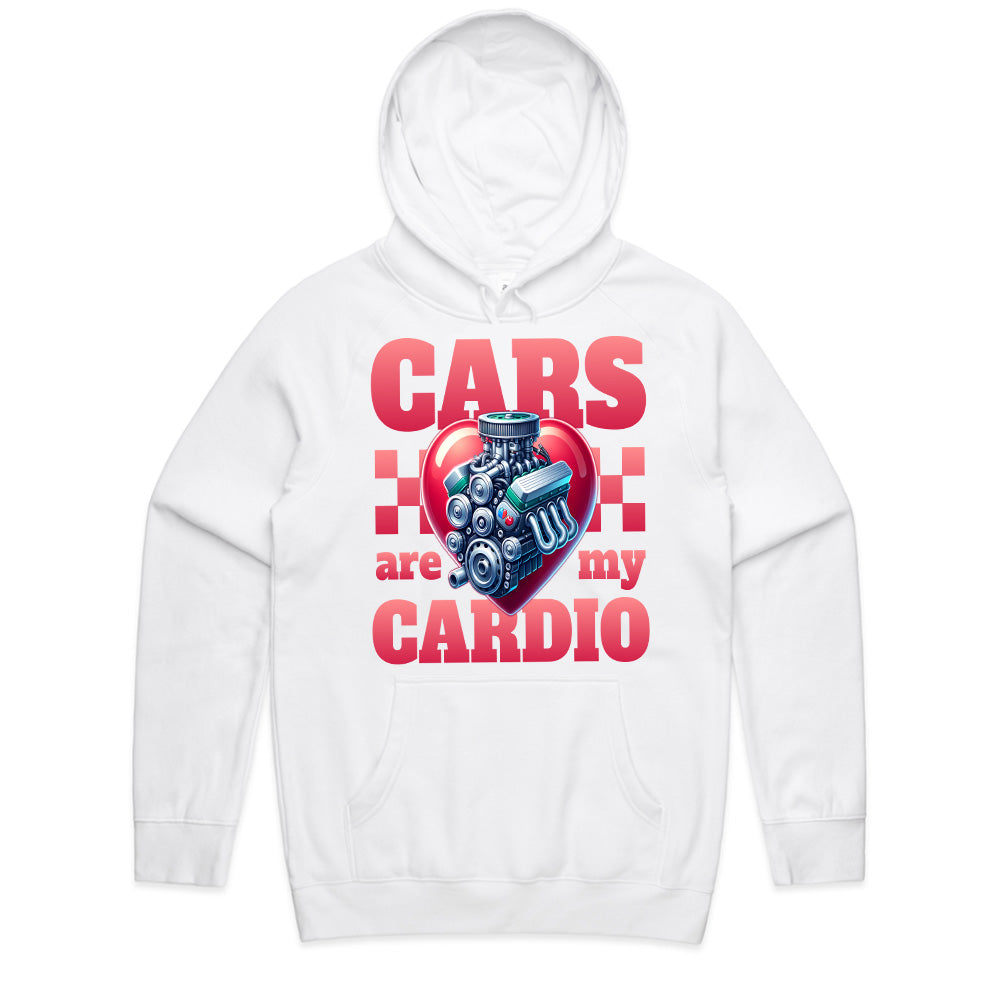 Cars Are My Cardio – Bold Automotive Enthusiast T-Shirt