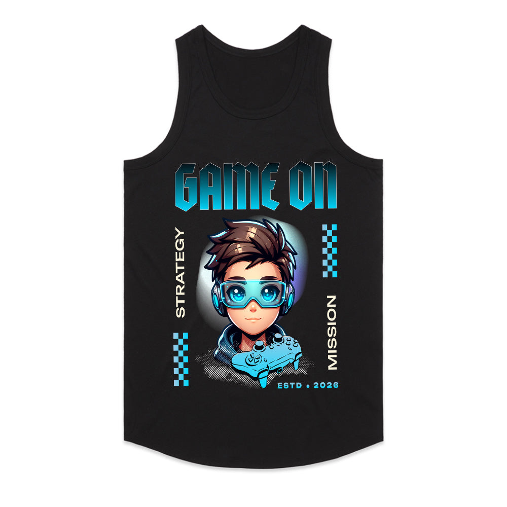 Game On Futuristic Gamer T-Shirt – Bold & Stylish Gaming Tee