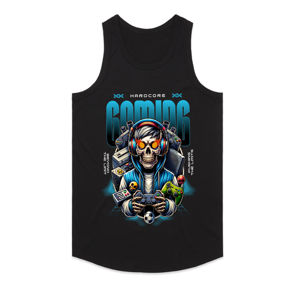 Hardcore Gaming Skull T-Shirt – Ultimate Gamer Tee for True Warriors