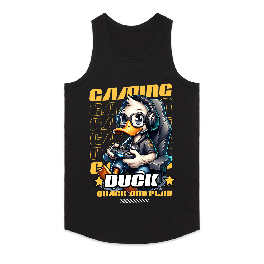 Gaming Duck T-Shirt – "Quack and Play" Gamer Tee for Fun & Style