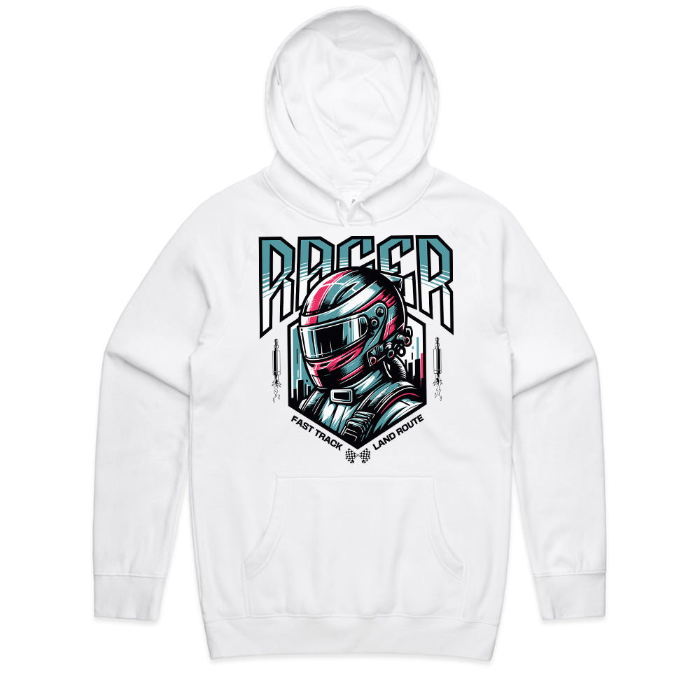 RACER – Futuristic Motorsport Warrior Streetwear T-Shirt