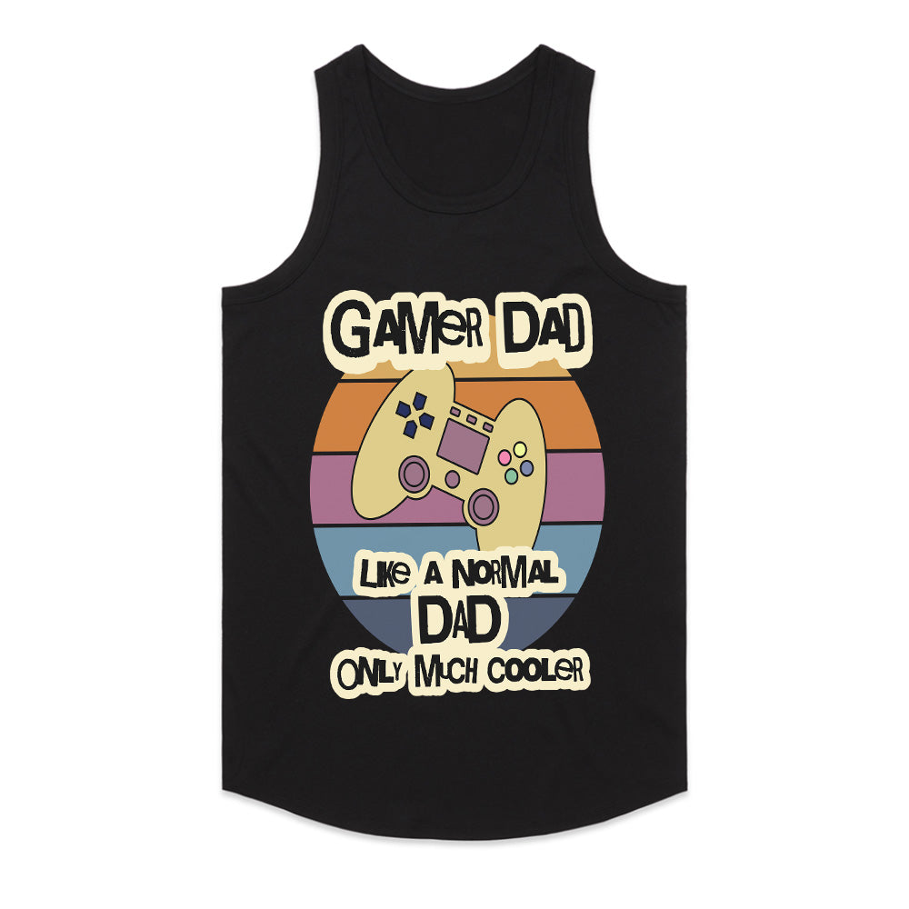 Gamer Dad - Like a Normal Dad, Only Much Cooler Retro T-Shirt
