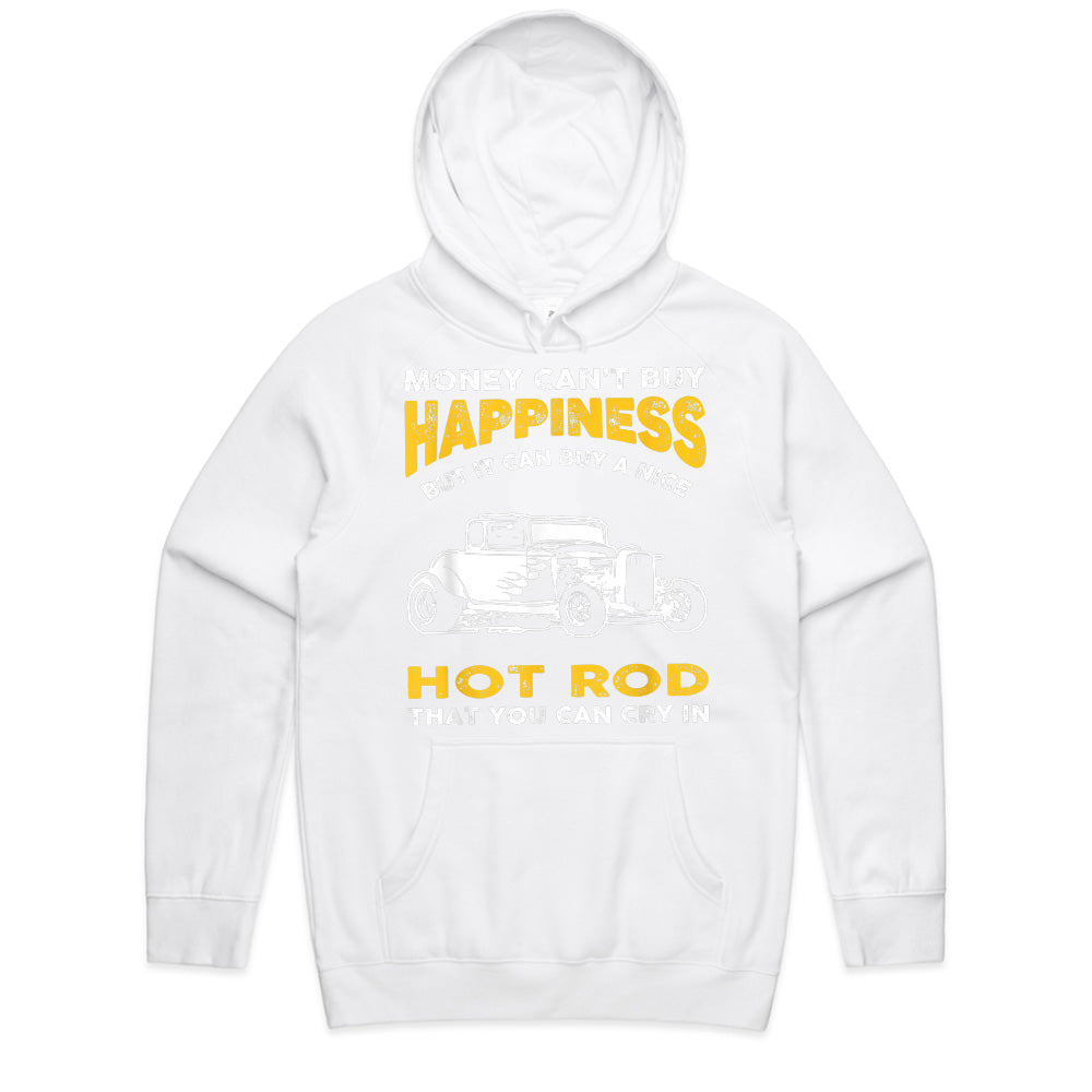 Money Can't Buy Happiness, But It Can Buy A Hot Rod T-Shirt | Vintage Car Lover Gift
