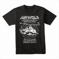 Airwolf Tactical Helicopter T-Shirt – Retro 80s Action Series Tee