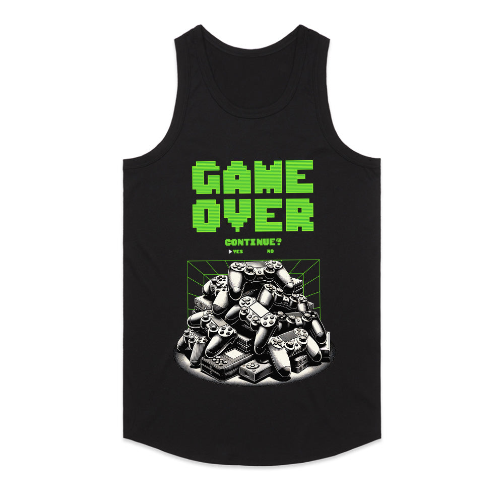 Retro "Game Over – Continue?" Gamer T-Shirt – Ultimate Controller Tribute
