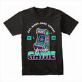 Retro Arcade Gamer T-Shirt – Neon Vintage Gaming Tee