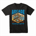 Vintage Arcade Gaming Legends T-Shirt – Retro 8-Bit Dreams Tee