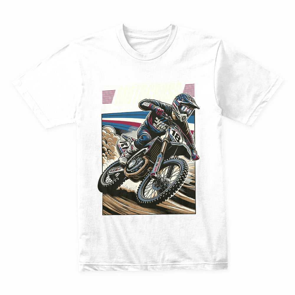 Motocross Ride the Wild Side T-Shirt – Extreme Dirt Bike Racing Streetwear