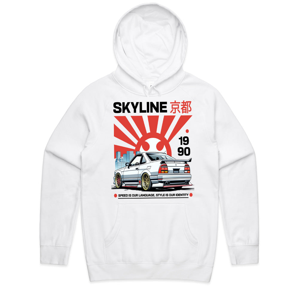 SKYLINE KYOTO 1990 T-Shirt – JDM Heritage & Street Racing Legend