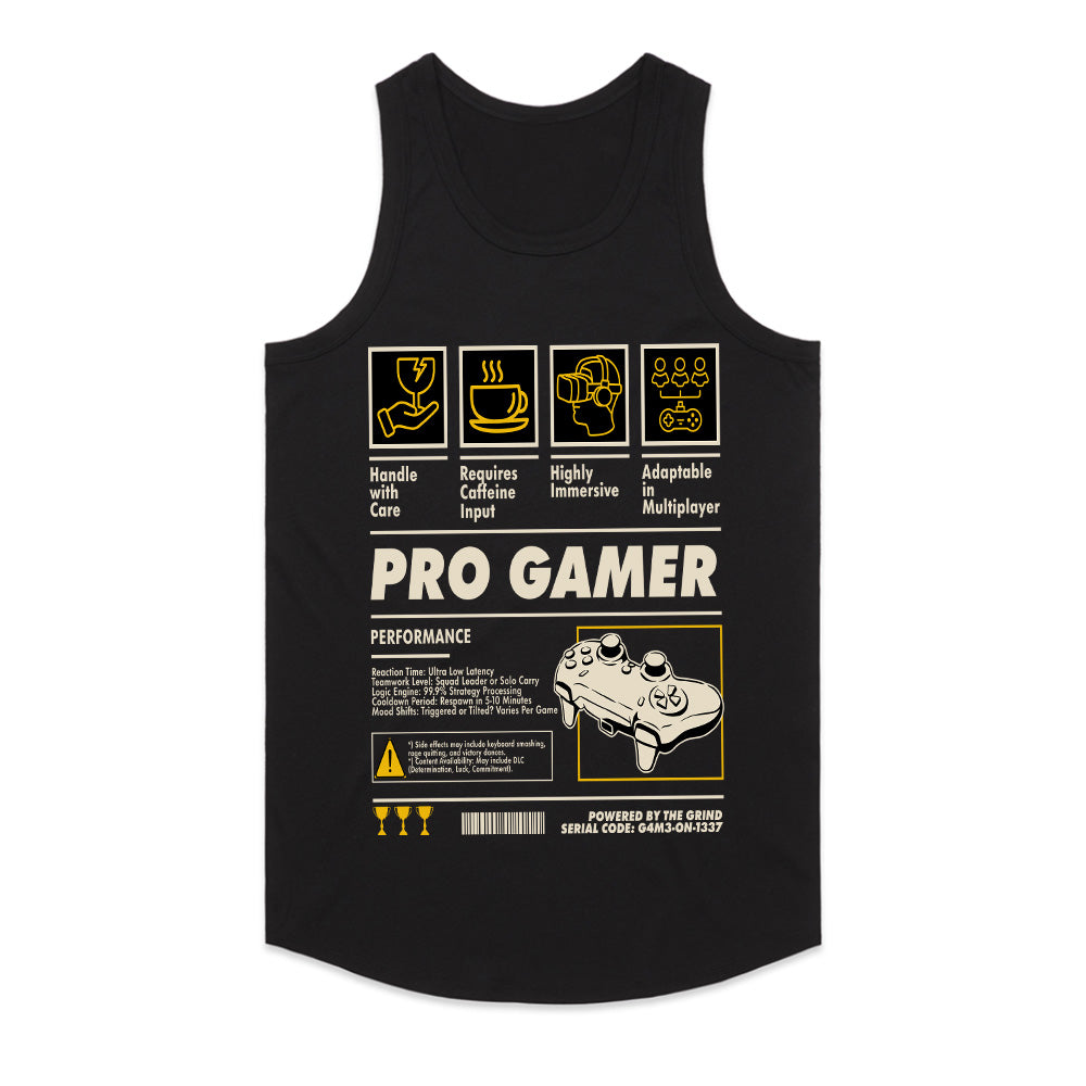 Pro Gamer Spec Sheet T-Shirt – Ultimate Gaming Performance Tee