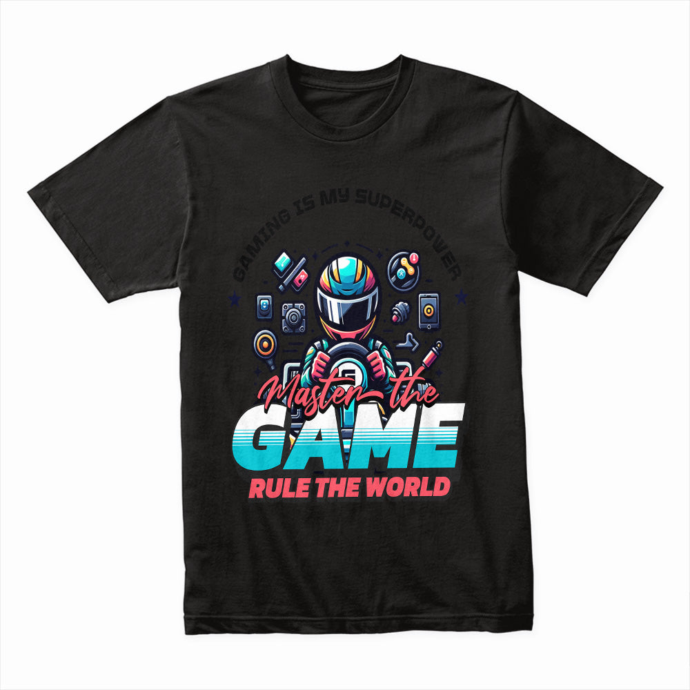 Master the Game – Gaming Superpower T-Shirt for Pro Gamers