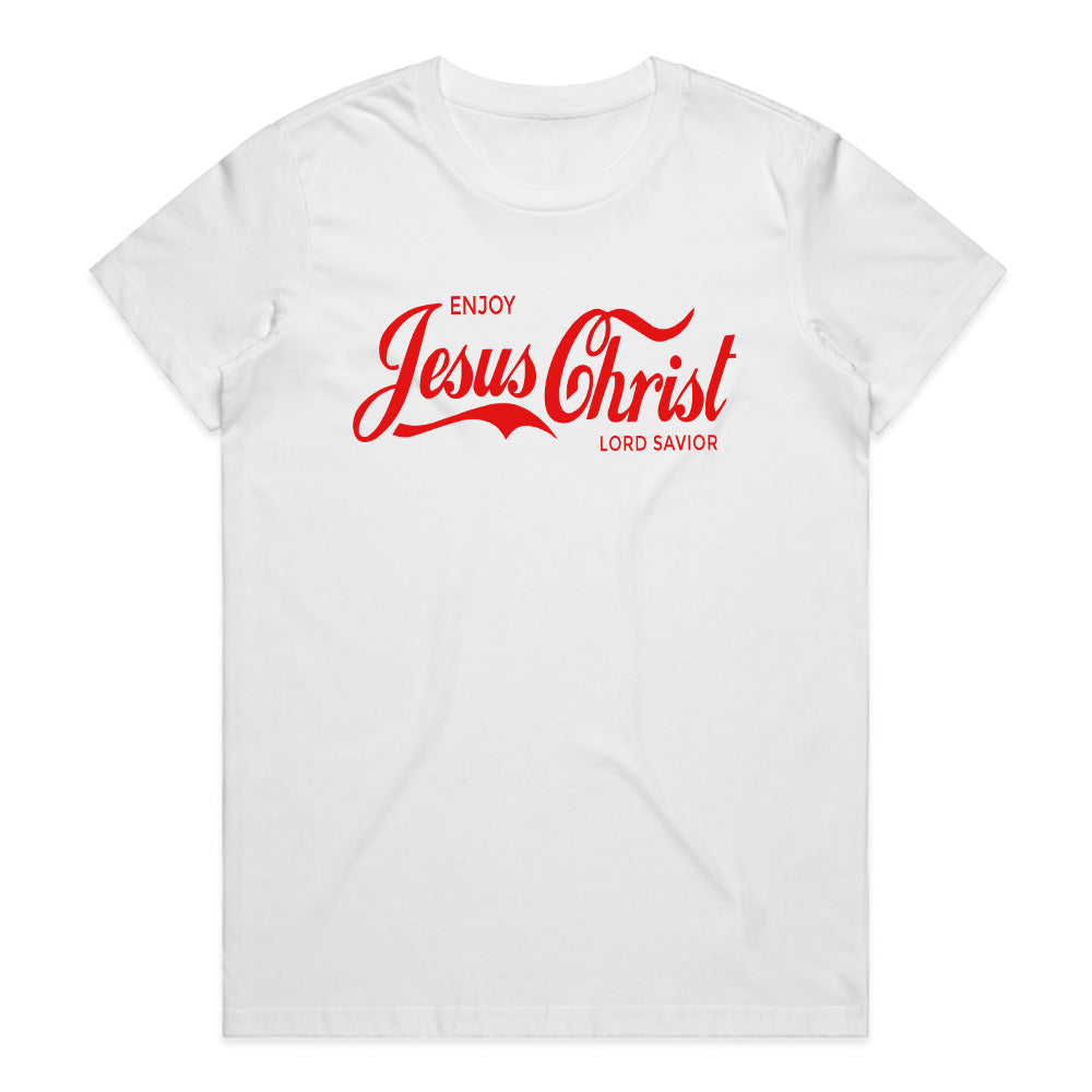 Enjoy Jesus Christ" Faith-Inspired T-Shirt - Wear Your Faith Boldly