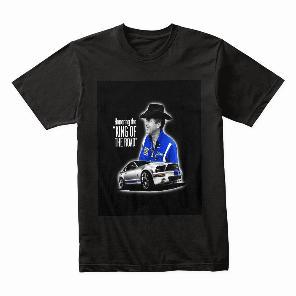 Honoring the "King of the Road" Mustang Tribute Tee