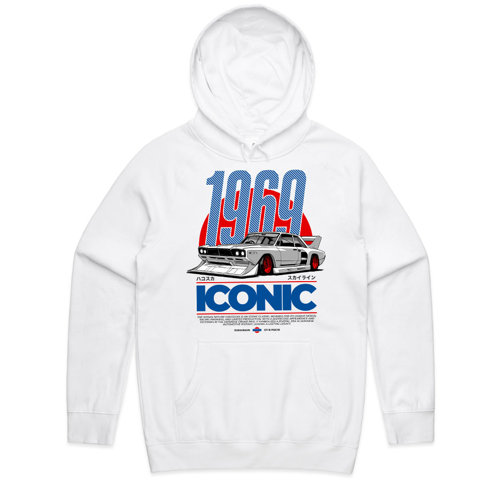 1969 ICONIC T-Shirt – Hakosuka Skyline Racing Legend