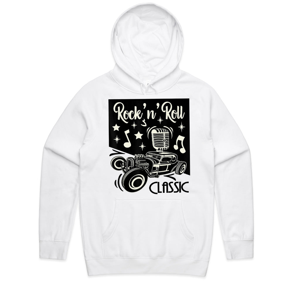 Rock 'n' Roll Classic Hot Rod T-Shirt – Vintage Music & Retro Car Tee