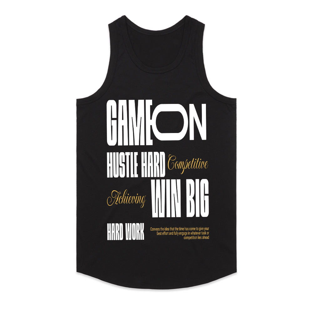 Game On Hustle Hard T-Shirt – Motivational Winning Mindset Tee