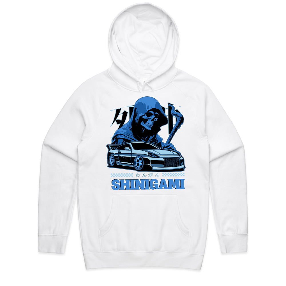 Shinigami Street Racer – Grim Reaper x JDM Car T-Shirt