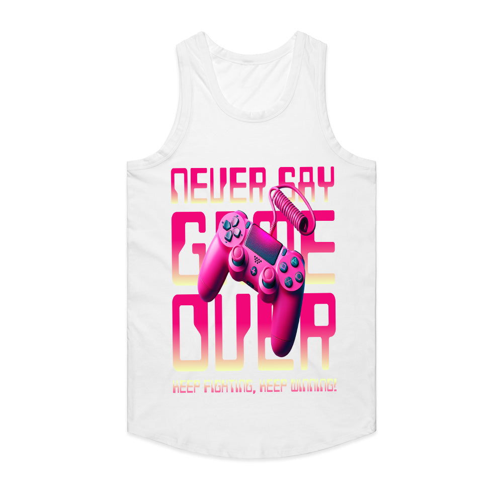 Never Say Game Over – Retro Gamer Tee