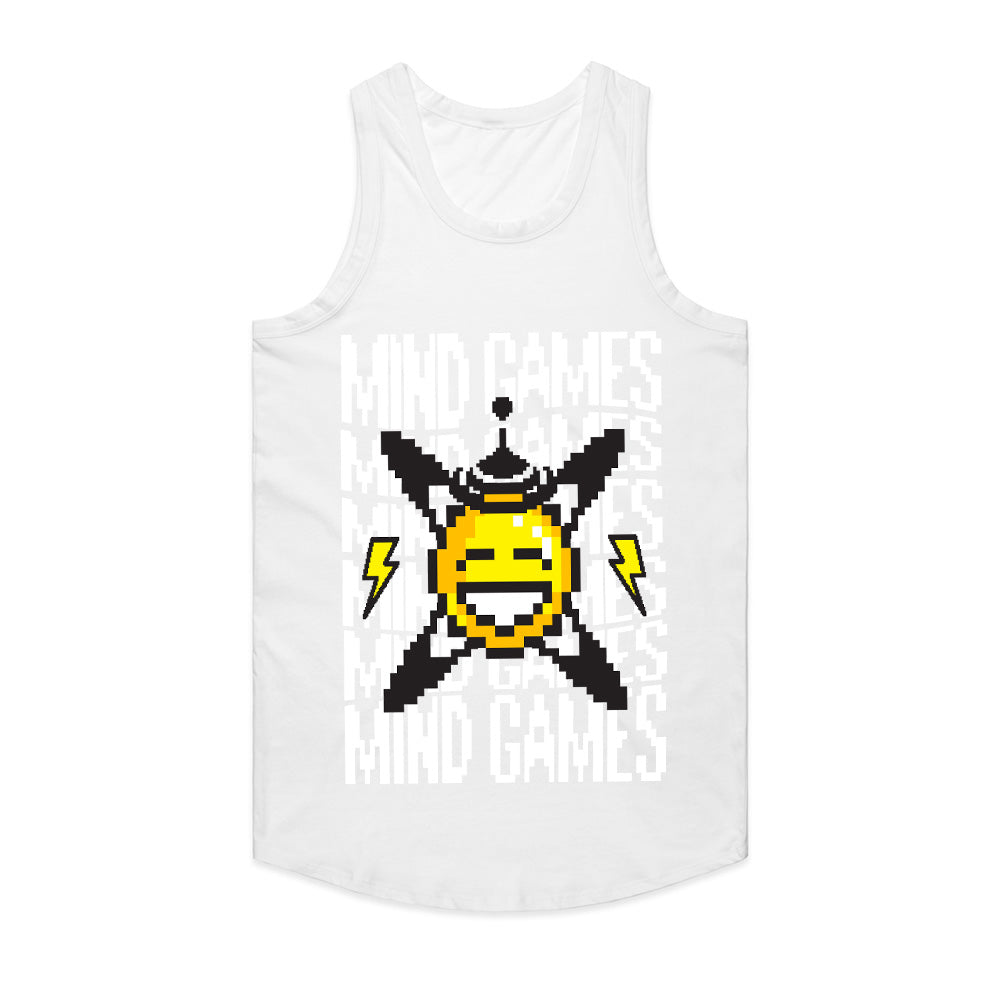 "Mind Games – Retro Pixel Glitch Gaming T-Shirt"
