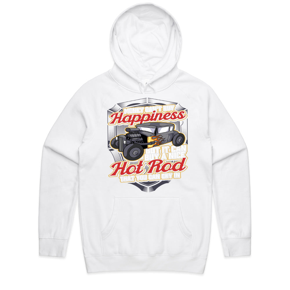 Hot Rod Happiness T-Shirt – Funny Classic Car Enthusiast Gift Tee