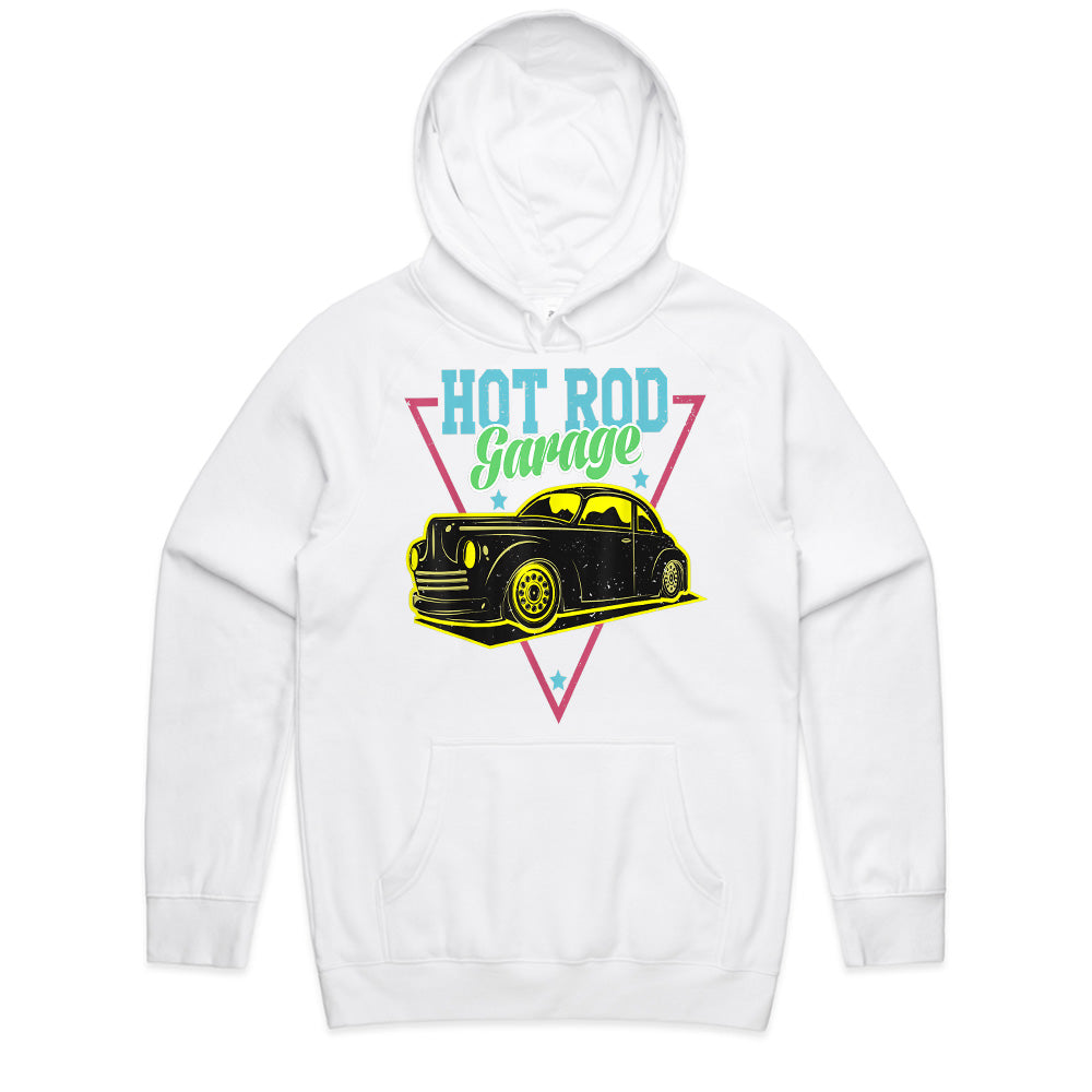 Hot Rod Garage Vintage Car Graphic T-Shirt – Retro Racing Streetwear