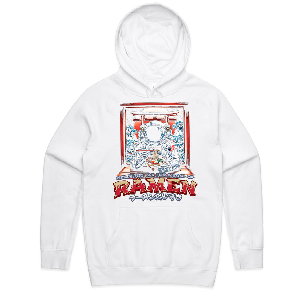 Cosmic Ramen – Astronaut Noodle Adventure Streetwear T-Shirt