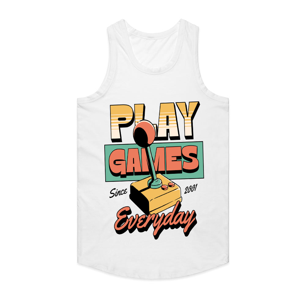 "Play Games Everyday" Retro Arcade Joystick T-Shirt