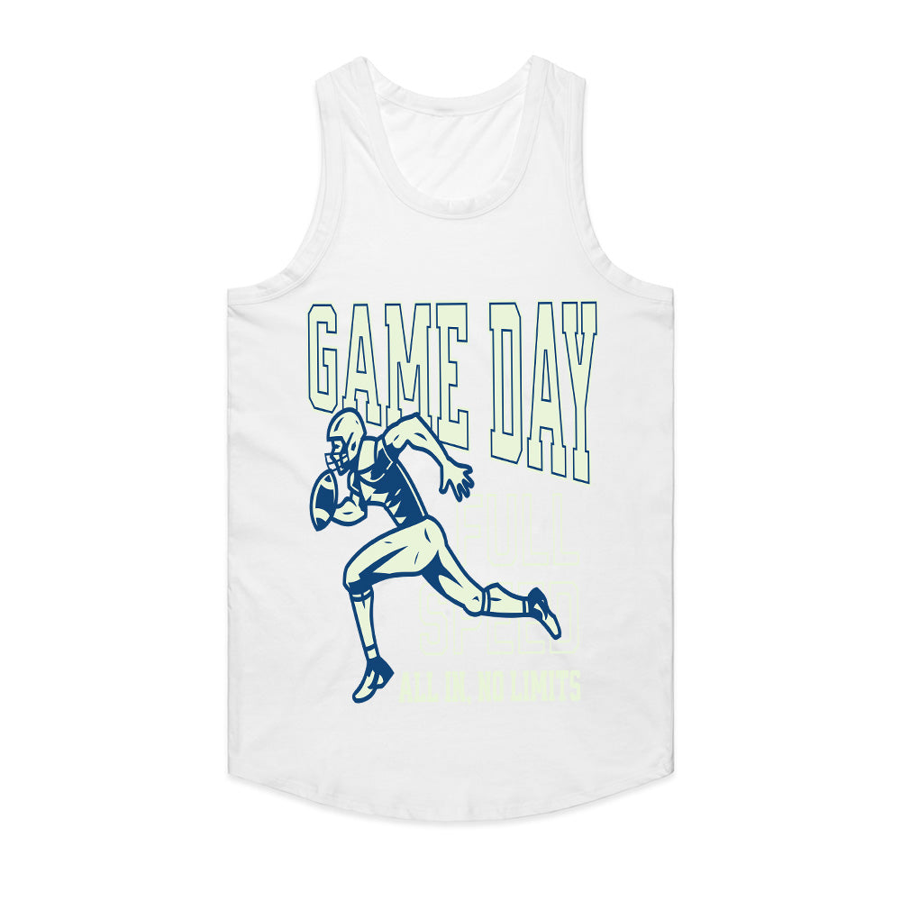 Game Day Full Speed" Football T-Shirt – All In, No Limits