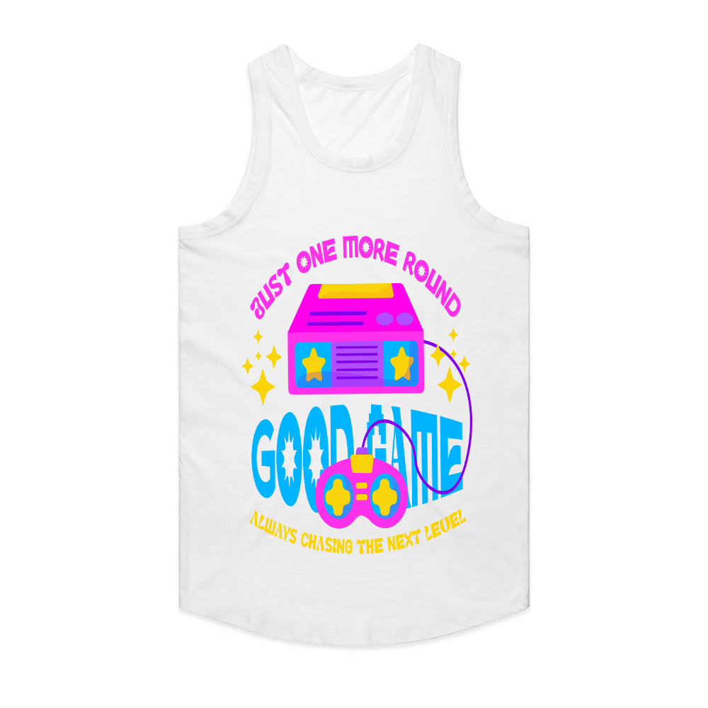Good Game – Just One More Round" Retro Gamer T-Shirt
