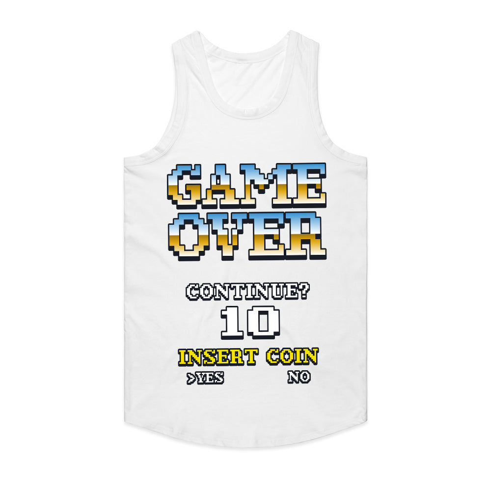 Retro Arcade Game Over" T-Shirt – Classic Pixel Design for Gamers