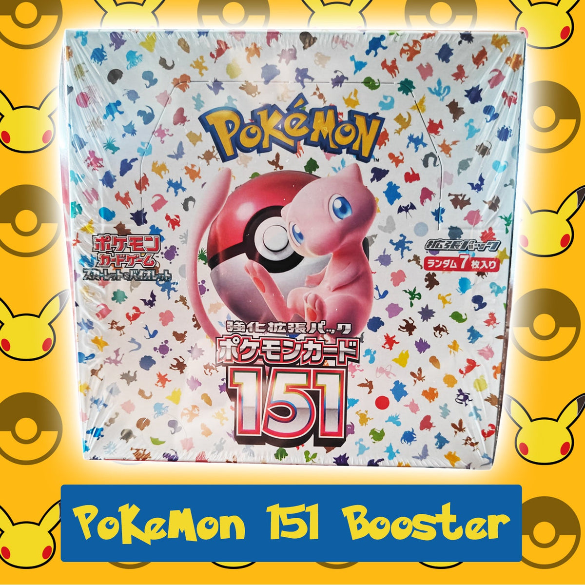 Pokémon Card Game: 151 Booster Box – Japanese Edition
