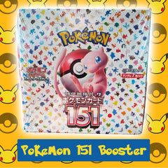 Pokémon Card Game: 151 Booster Box – Japanese Edition