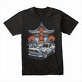 Samurai Streets Mustang T-Shirt – Classic Muscle Meets Japanese Culture