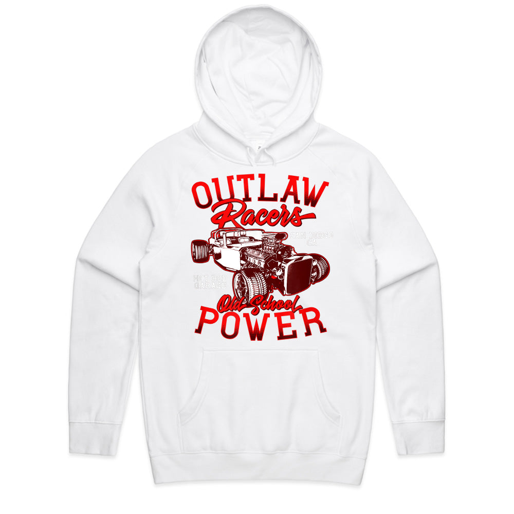 Outlaw Racers – Old School Hot Rod Power T-Shirt