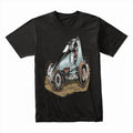 Sprints on the Track – Race Car Graphic T-Shirt for Motorsport Fans