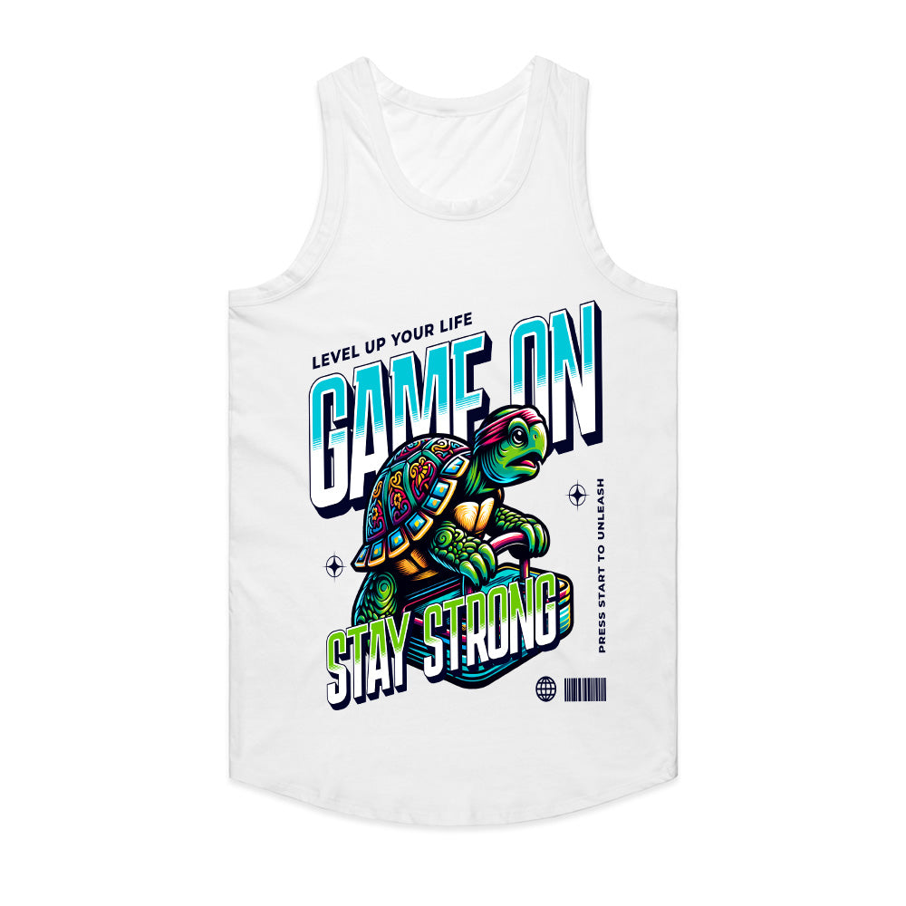 Game On - Stay Strong Turtle Gaming T-Shirt