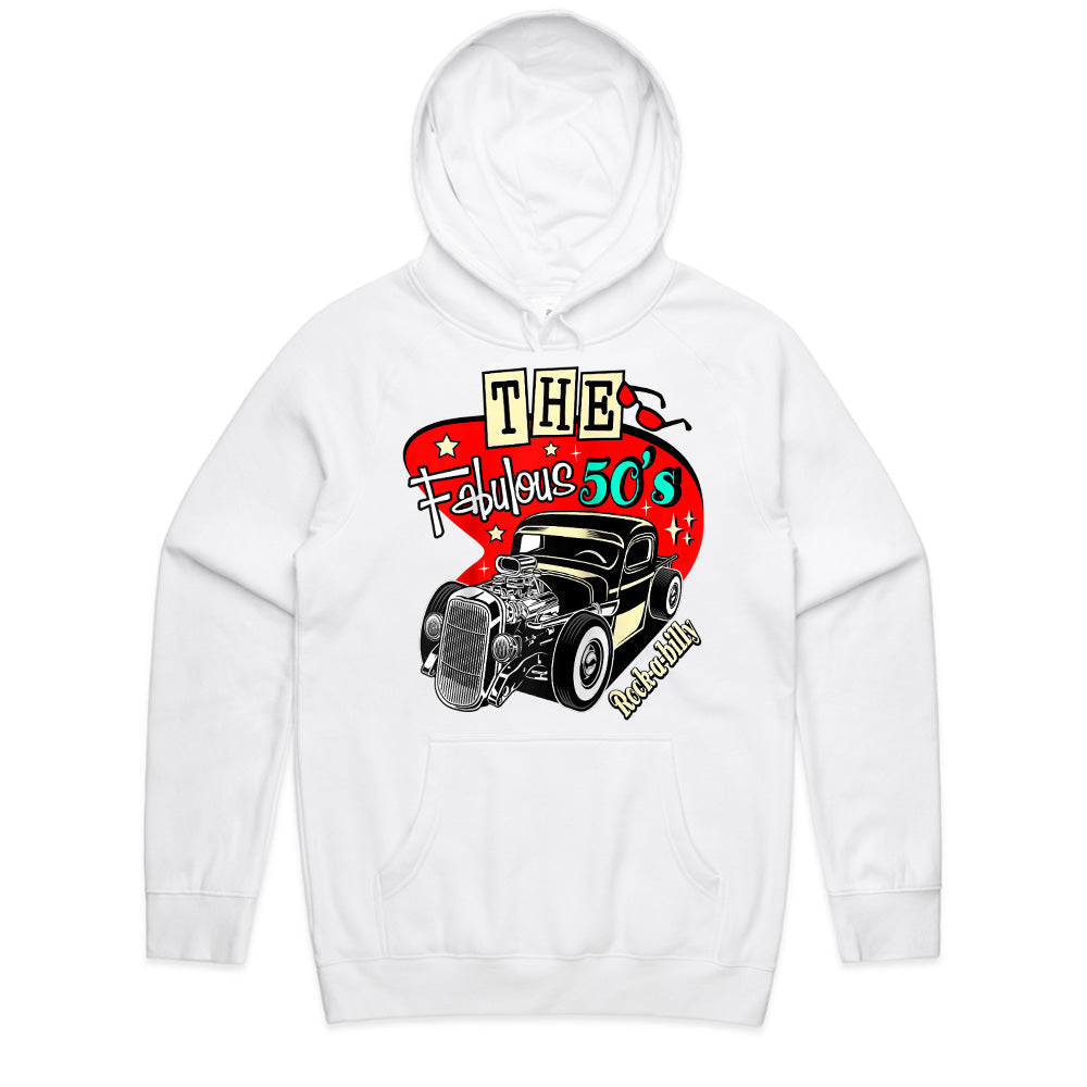 The Fabulous 50s Rockabilly Hot Rod T-Shirt – Vintage Classic Car Retro Style