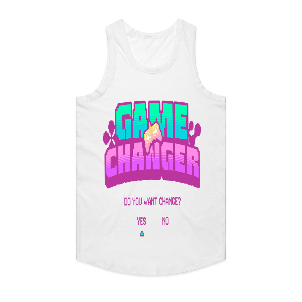 Game Changer - Retro Pixel Art Motivational Gaming T-Shirt